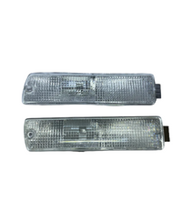 Big bumper turn signal set White