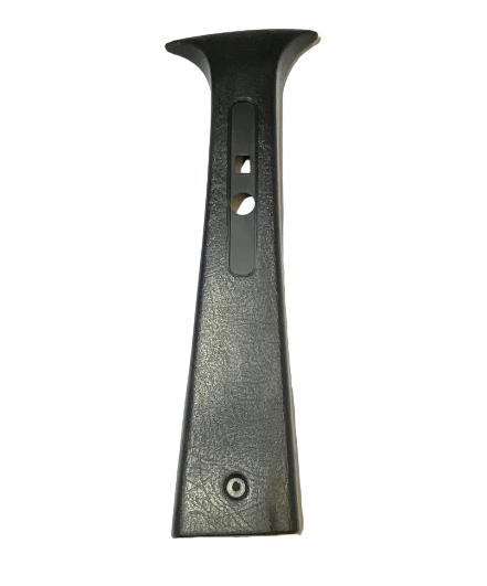 Funda de cinturón de seguridad del pilar B negra, lado derecho 