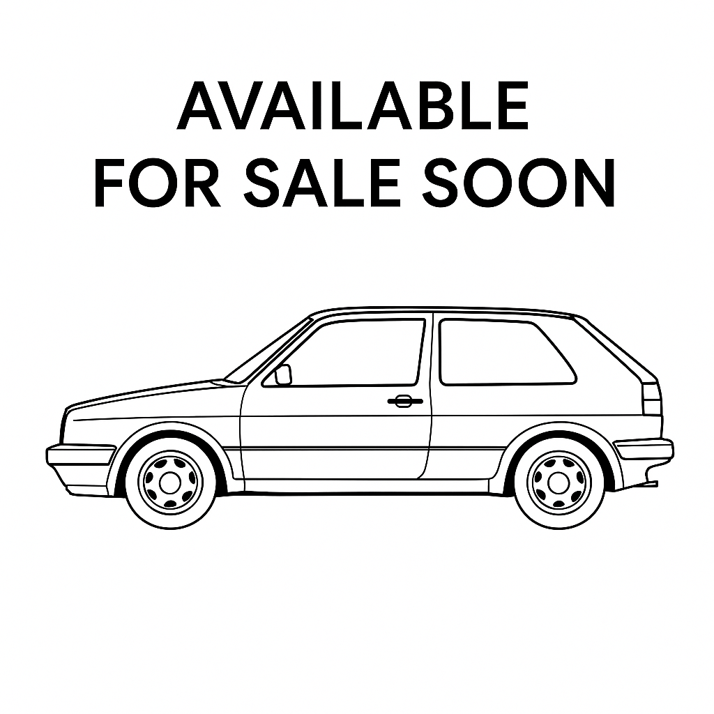 VW Golf MK2 1989 GTI 8v 4-door white
