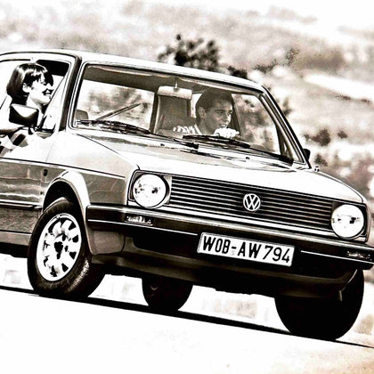 Golf MK2 Imagen de periódico + texto (Archivo PDF)