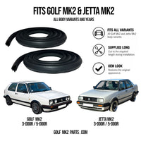 Kit de reemplazo de goma para canalones de techo de Golf y Jetta MK2 (191853705)