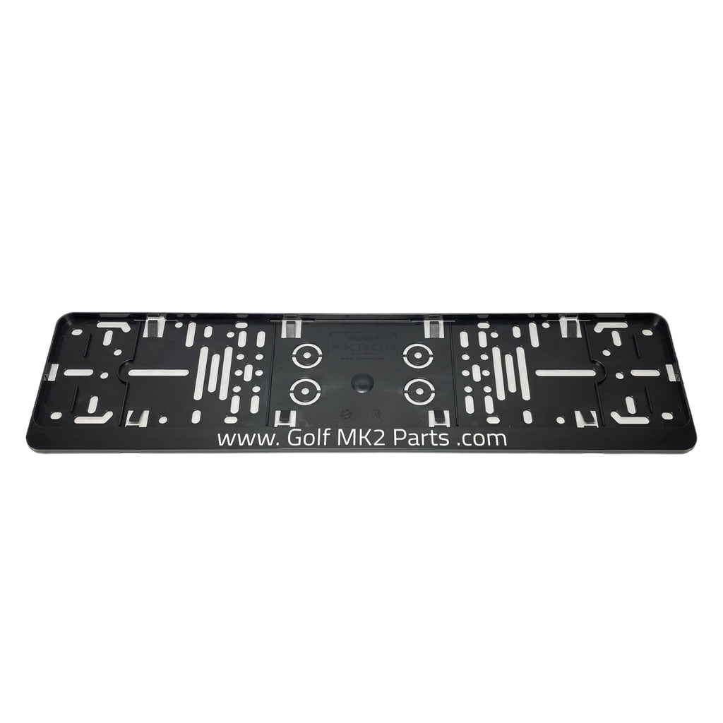 Golf MK2 Parts license plate holder (EU style)
