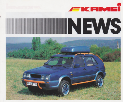 Folleto del Golf MK2 Country Sahara Kamei (archivo PDF)