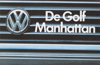 Folleto del Golf MK2 Manhattan (archivo PDF)