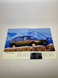Folleto Golf Syncro