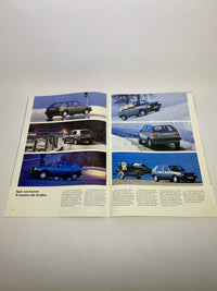 Folleto Golf Syncro